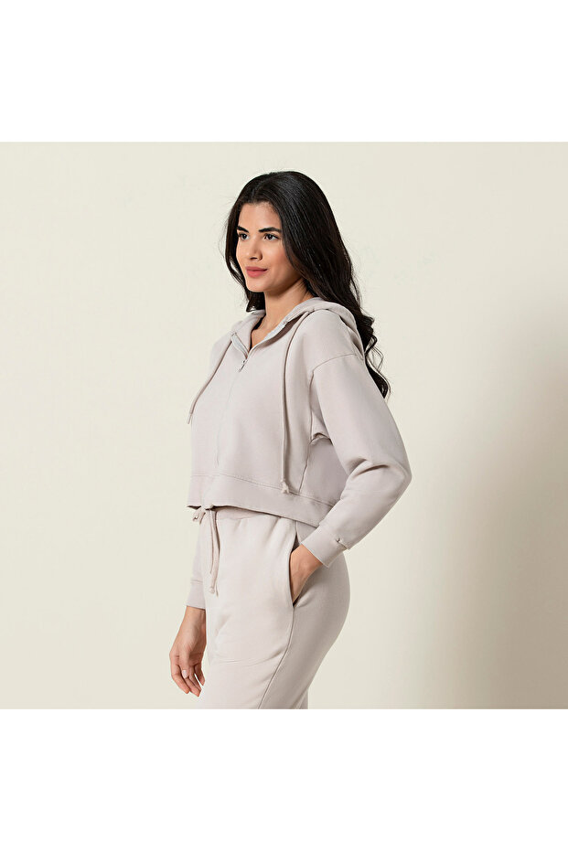 Elda Sweatshirt Bej - 2