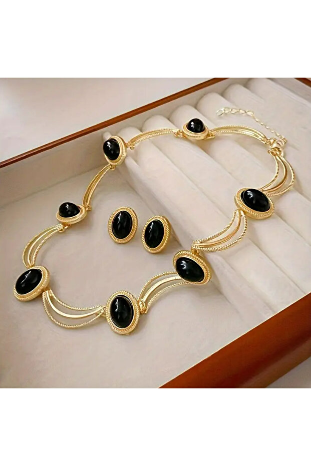 ŞIK KOLYE KÜPE SET - 7