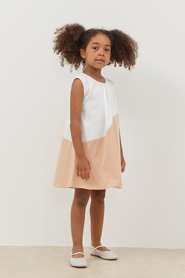 Garnili Children's Dress Salmon
