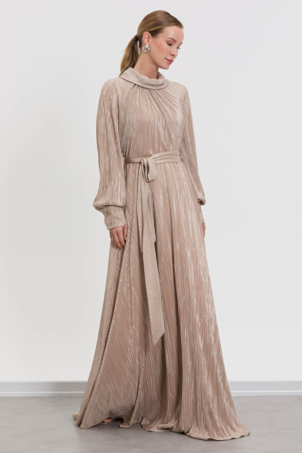 A500444 Aguaje Simli Elbise - 1