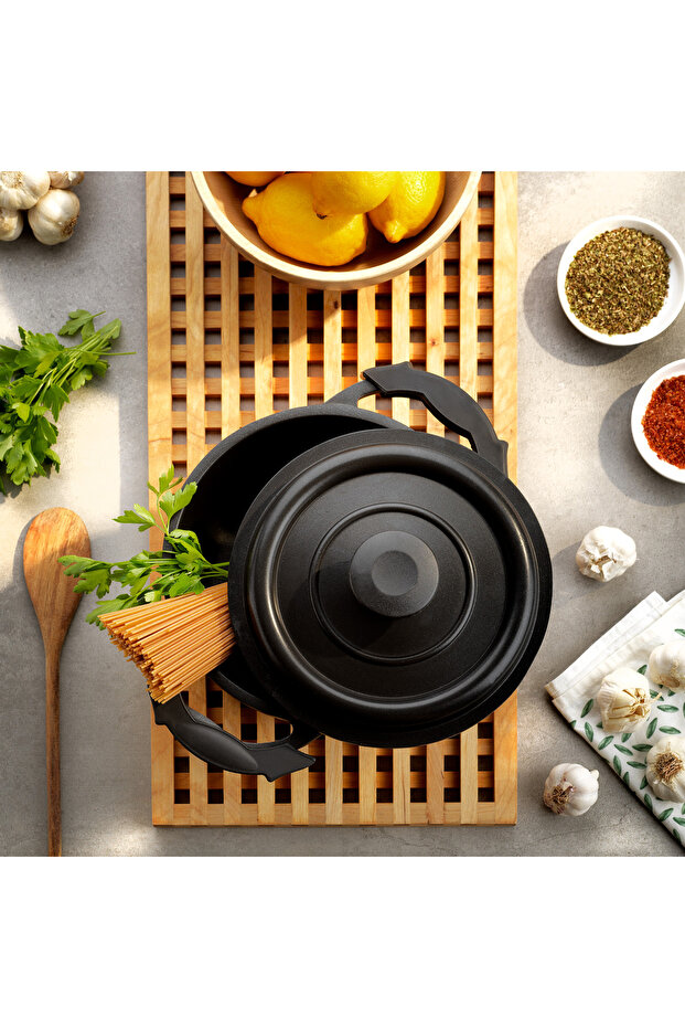 Black Master Deep Pot-20 Cm - 1
