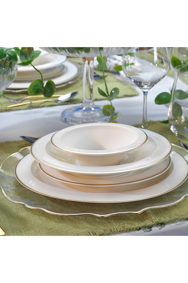 Tılsım Timeless Yemek Takımı 60 Parça-gold - 6