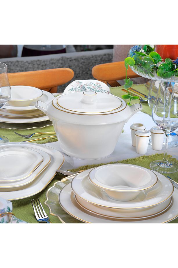 Tılsım Timeless Yemek Takımı 60 Parça-gold - 8