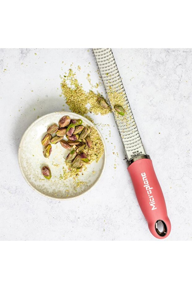 Premium Classic Nar Kırmızısı Çelik Zester Rende - 7