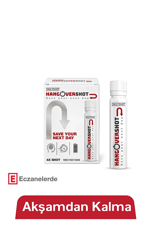 Akşamdan Kalma, Hangover Shot Bitkisel Destek, Save Your Next Day - 1