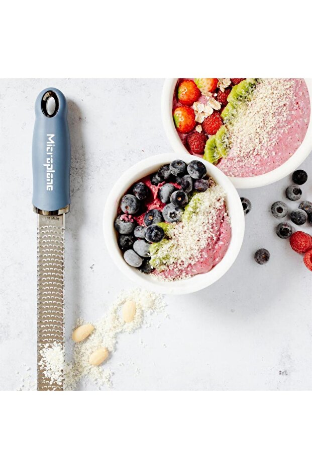 Premium Classic Denim Mavisi Çelik Zester Rende - 4