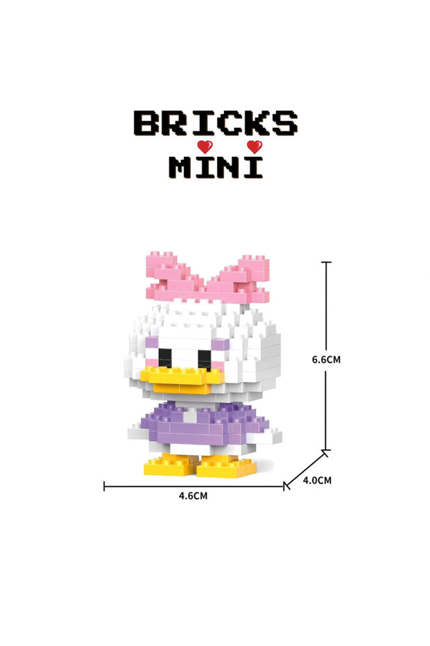 Daisy Duck Bricks Mini Lego - 3