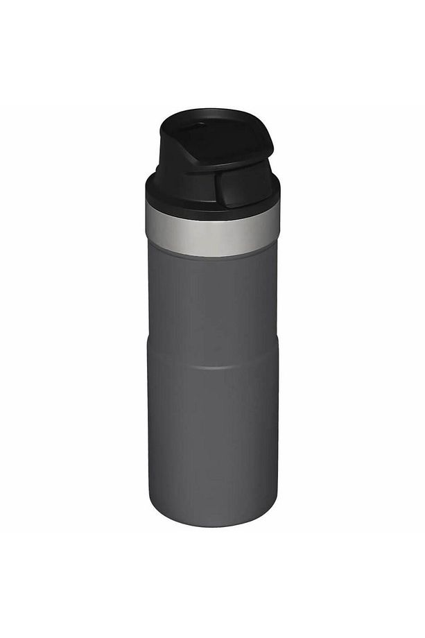 10-09848-052 Klasik Trigger Action 0,35 Litre Çelik Termos Bardak - Füme - 4