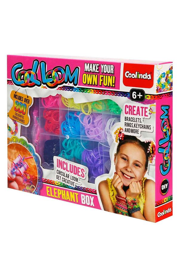 Paulinda Cool Loom Fil Kutulu Lastik Takı Yapım Seti - 6