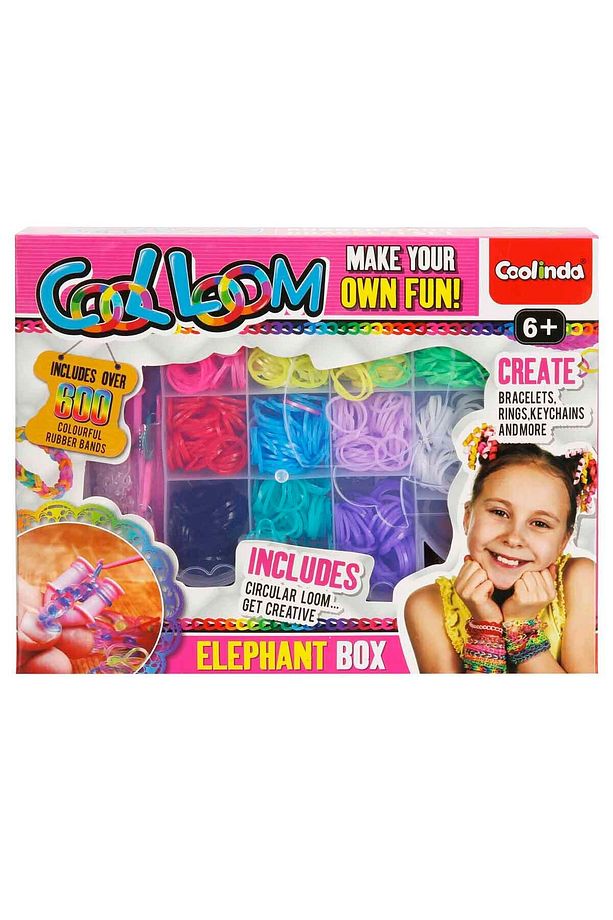 Paulinda Cool Loom Fil Kutulu Lastik Takı Yapım Seti - 5