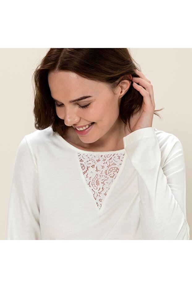 Marcel T-shirt Ekru - 2