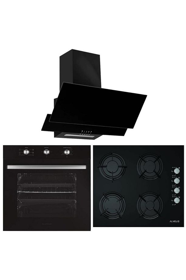 6 Program Turbo Ankastre Cam Set - Siyah - 1