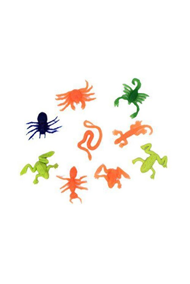Pinata Colorful Insects and Reptiles 10 Pieces