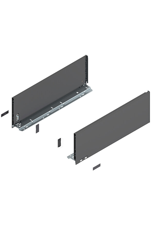 İç Kiler Çekmecesi Legrabox Pure C Yüksek Yanak Önü Camlı 35 Cm. Frenli Otion Orion Gri Ant - 2