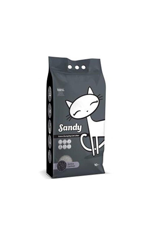 Clumping Active Carbon Cat Litter - 10 Kg - 1