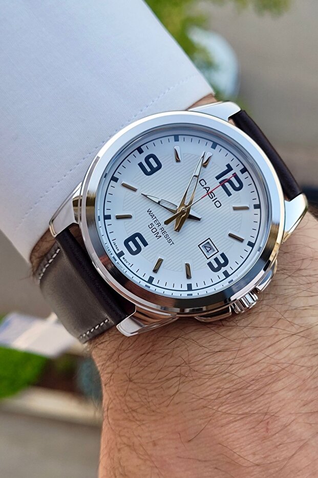 Çelik Kordon Gümüş Erkek Kol Saati - 3