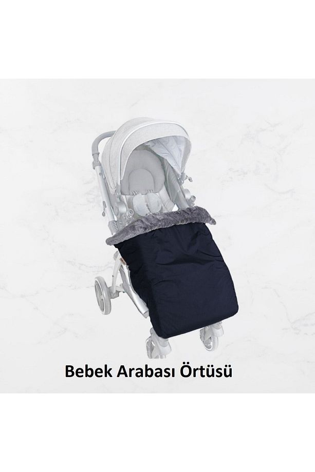 Bebek Arabası Battaniyesi, Puset Örtüsü, Bebek Araba Örtüsü, Bebek Araba Ayak Örtüsü 0-2 Yaş - 1