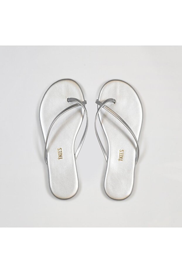 Women's Silver Cross Stylish Daily Flip Flops