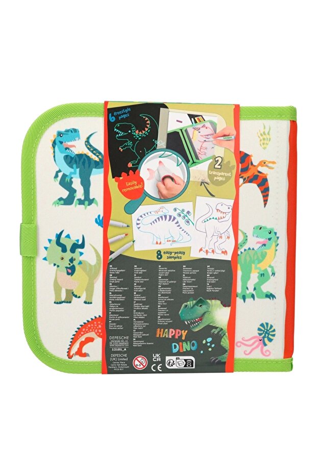 Dino World Paint & Swipe Book - 3