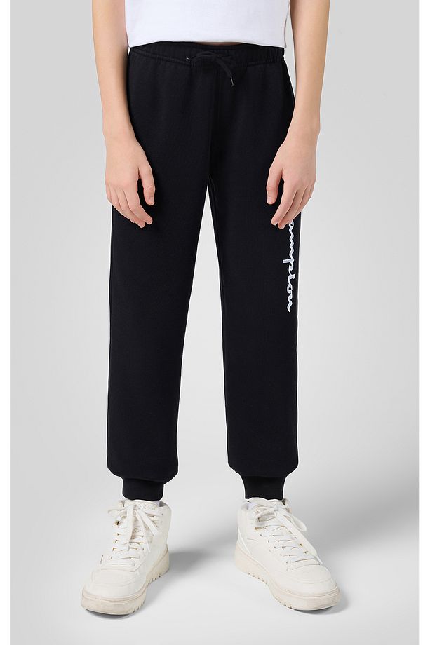 Script Shop Rib Cuff Pants Siyah Çocuk Eşofman Altı-306876-KK001 - 5
