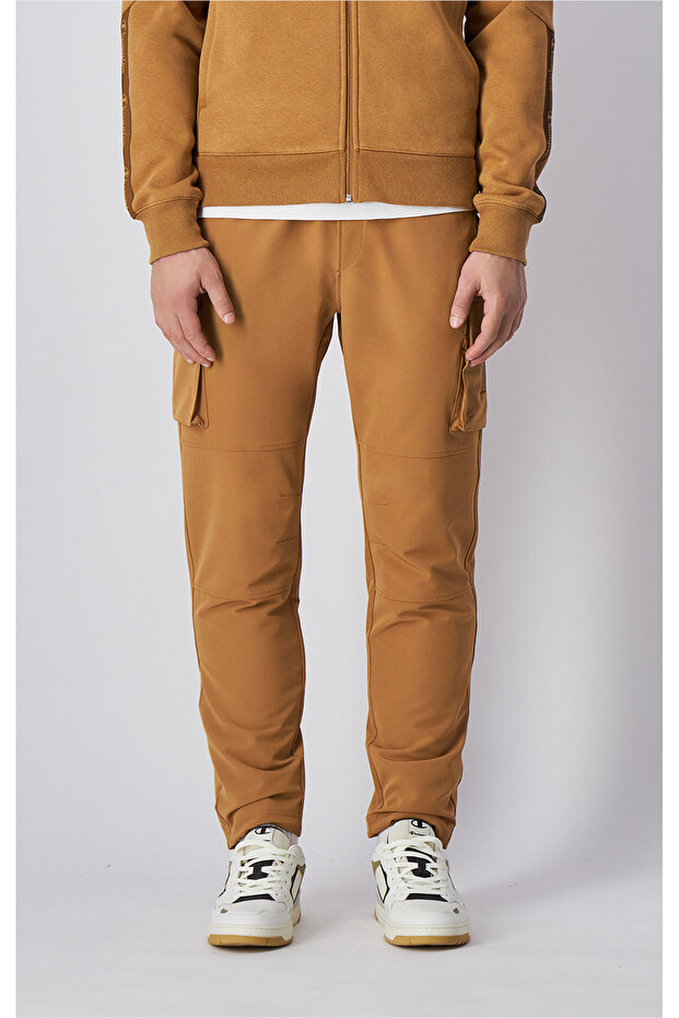 C-Tech Elastic Cuff Cargo Pant Kahverengi Erkek Pantolon-220404-MS034 - 2
