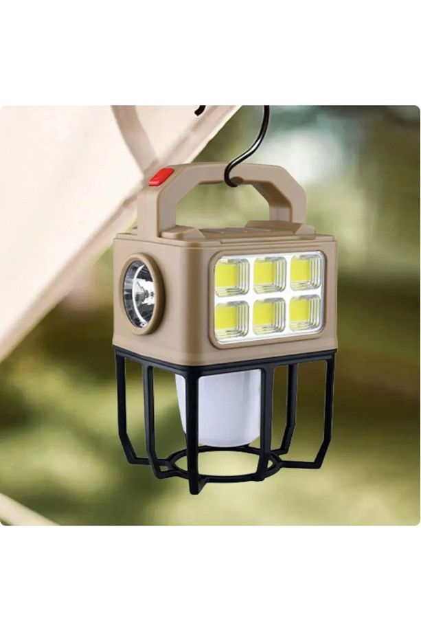Usb Çıkış Ultra Güçlü Ledli Şarjlı Fener Işıldak - 4