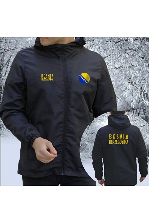 Bosnia and Herzegovina Raincoat Windbreaker Bosy03