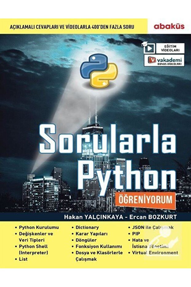 Sorularla Python (EĞİTİM VİDEOLU) - 1