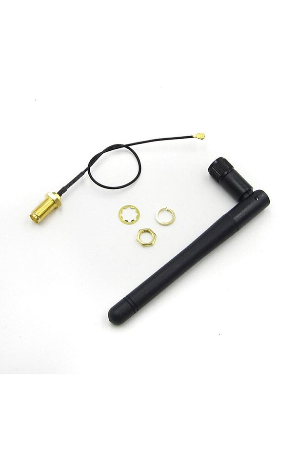 2.4ghz 3dbi Wifi Anten Seti Esp8266 Sma + Ufl Soket 900mhz 1800mhz 2400ghz Rf Esp-07 Esp32 Gsm Wifi - 6