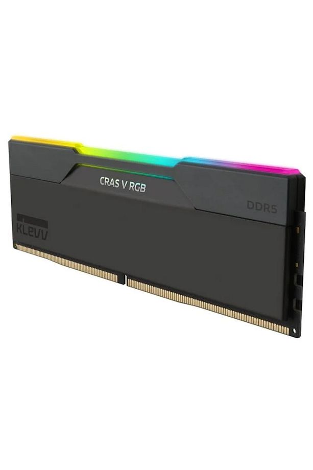 Cras V RGB 32GB (2x16GB) 6400MHz CL32 INTEL XMP 3.0 – AMD EXPO DDR5 Heatsink Obsidian Ram - 4