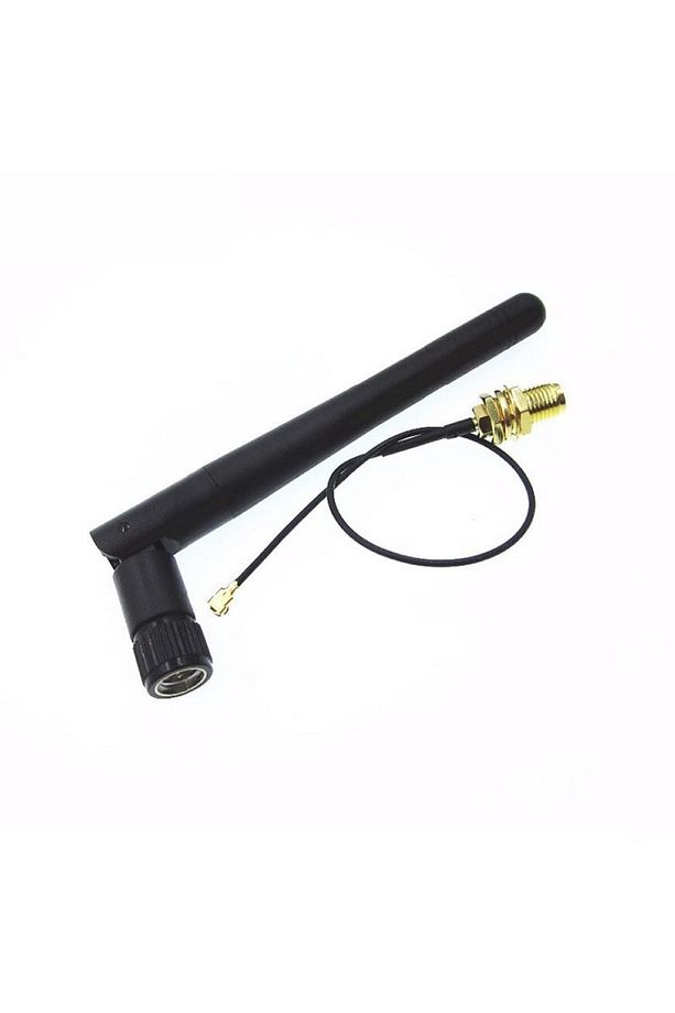 2.4ghz 3dbi Wifi Anten Seti Esp8266 Sma + Ufl Soket 900mhz 1800mhz 2400ghz Rf Esp-07 Esp32 Gsm Wifi - 3