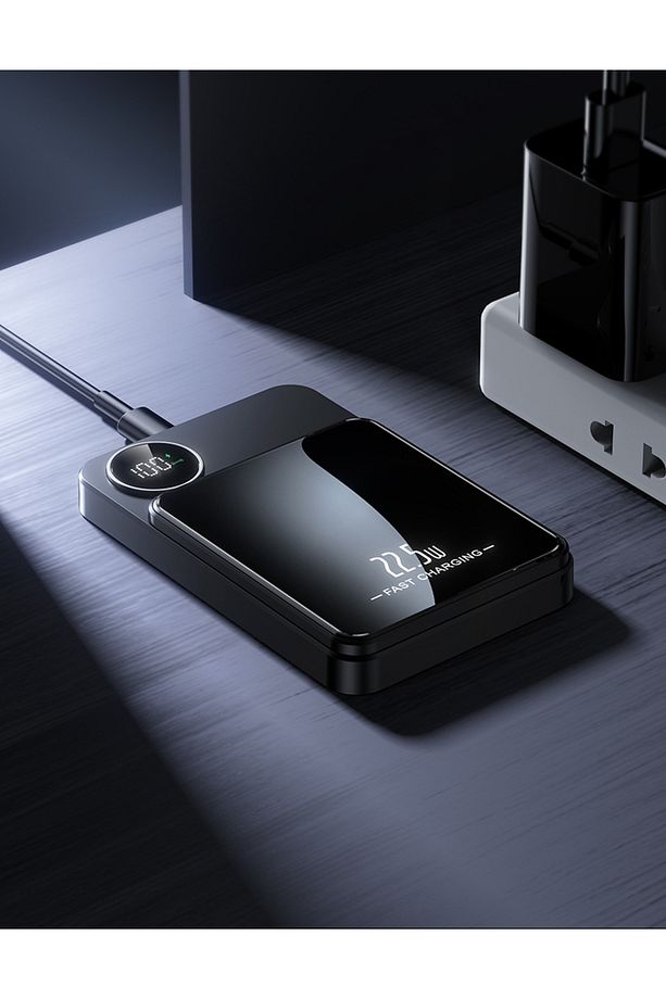 Magsafe 10.000 Mah Kablosuz Şarj Powerbank 1x USB Çıkış 15W Wireless 22.5W Kablolu Şarj Type-C Çıkış - 3