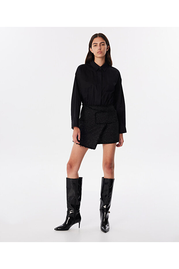 TÜVİT MIX MİNİ ELBİSE - 1