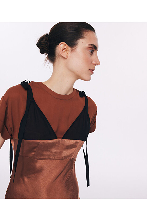 ÇİFT PARÇA GÖRÜNÜM ELBİSE - 6