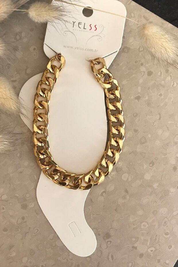 Gold Chain Thick Anklet