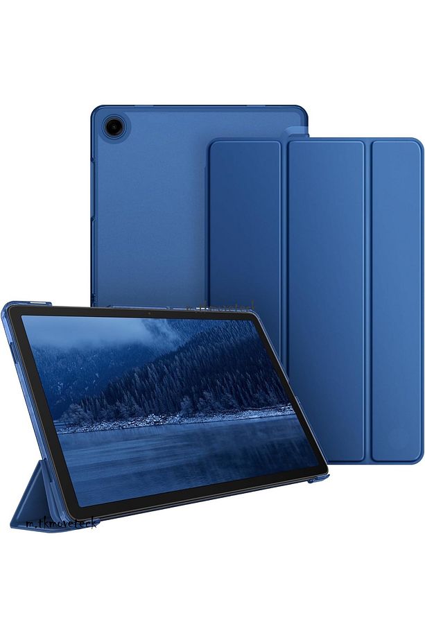 Samsung Galaxy Tab A9 Plus 11 inç Uyumlu Kılıf Smart Standlı Case Pu Deri Akıllı Uyku Modlu Sm-X210 - 1