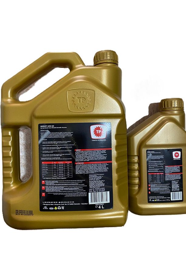 Bornıt 10W-40 (4L + 1L ) 5L Motor Yağı Ü.Y.2023 - 2