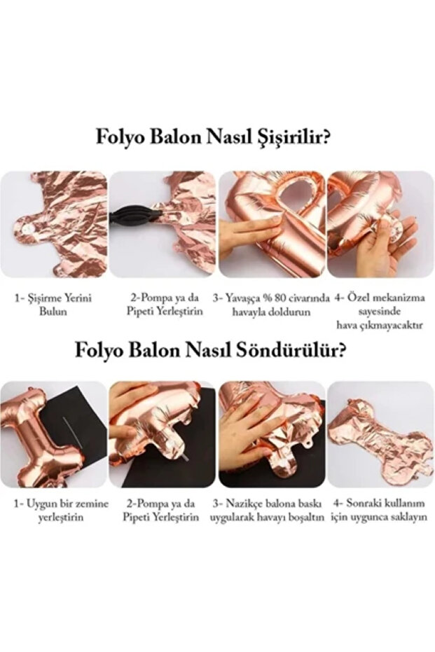 Gökkuşağı Konsepti 5 Yaş Doğum Günü Parti Kutlama Seti Rakam Ve Yıldız Folyo Banner Ve Makaron Balon - 4