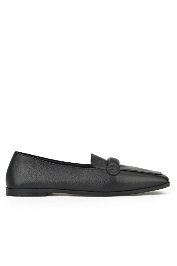 , Genuine Leather Women's Shoes 1511044Z202 Black