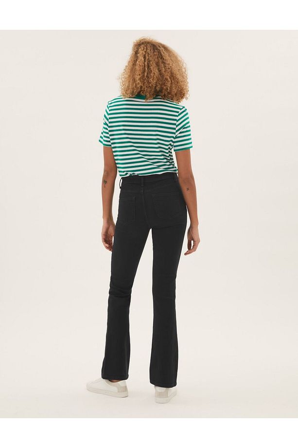 Bootcut Streç Jean Pantolon - 6