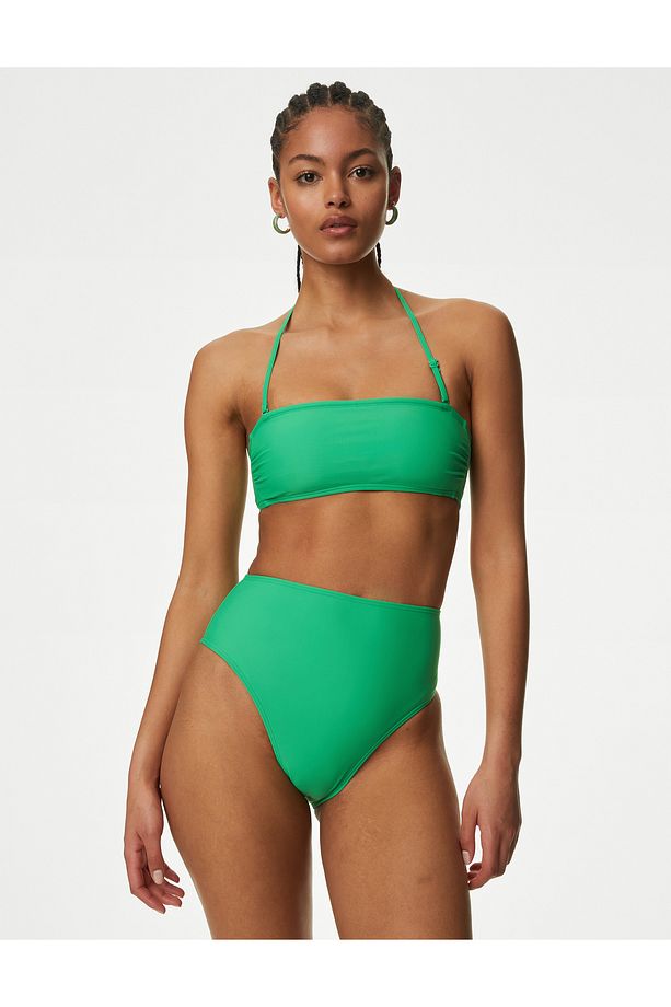 Regular Fit Bandeau Bikini Üstü - 1