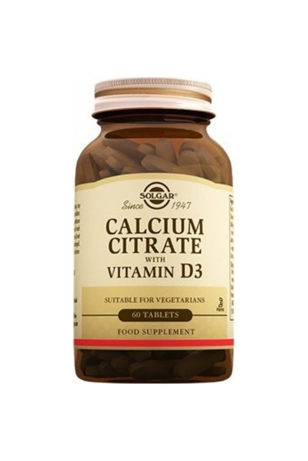 Calcium Citrate with Vitamin D3 60 Tablets