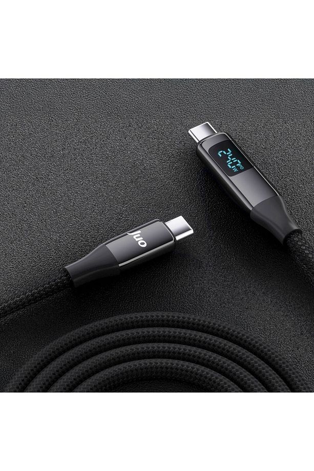 240w Usb 3.1 Gen2 10gbps E-mark Çipli Led Display 4k 60hz Görüntü Ve Type-c Hızlı Şarj Kablosu 1 - 3