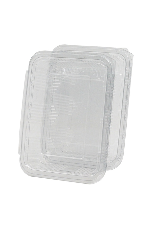 Disposable Storage Container with Plastic Lid Leak Proof Container 2000 ml 50 Pieces - 3
