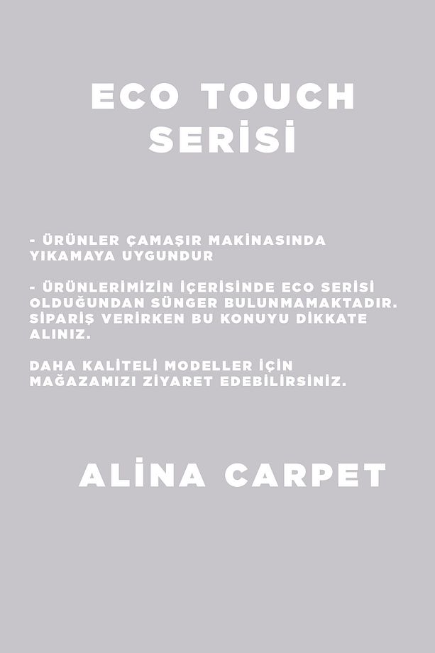Eco Touch Serisi ZEUR0048 Dijital BaskılıKaymaz TabanMutfak-Salon Halısı ve Yolluk - 3
