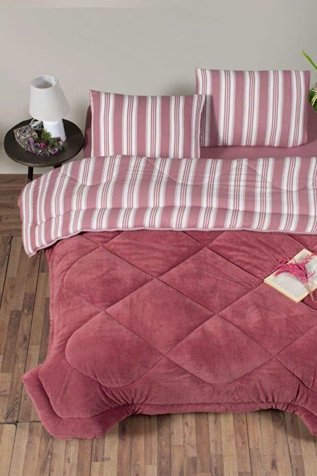 KRİSTAL RANFORCE ÇİFT KİŞİLİK SOFT RELAX UYKU SETİ - 1