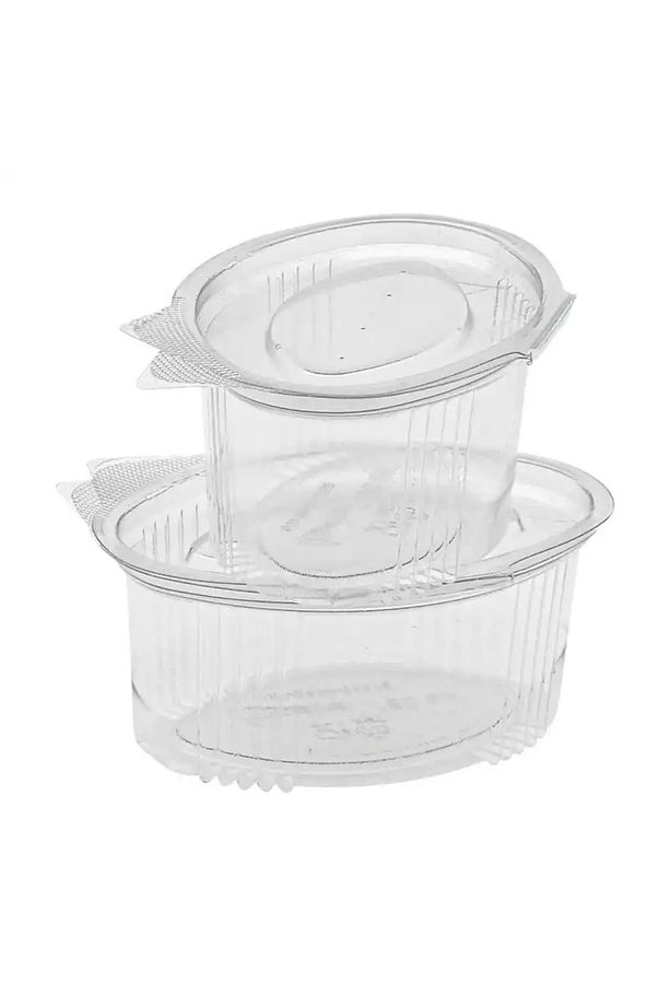 Plastik Sızdırmaz Kapaklı Sos Reçel Bulyon Kabı 80cc 100 Adet (80CC=80ML) - 1