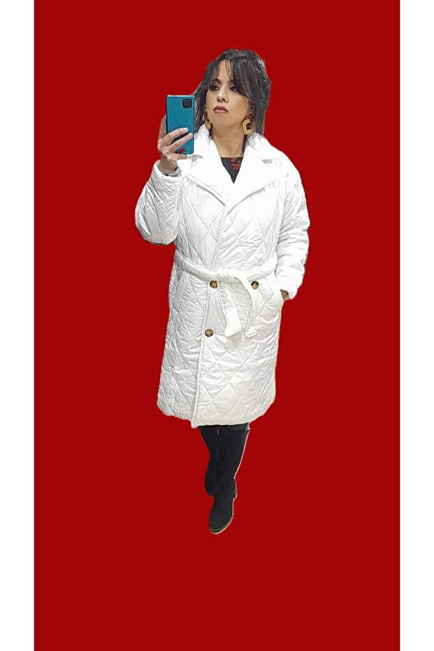 GENİŞ KALIP OVERSİZE KAPİTONE KABAN - 2