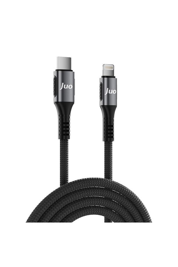 27w Usb Type-c To Lightning Iphone Ipad Örgülü Hızlı Şarj Ve Data Kablosu 2 Metre - 6