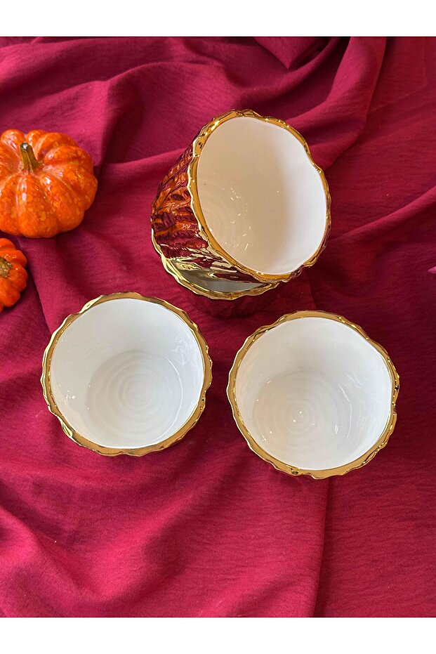 Mıkasa Moor White Gold Bowl - Set of 4
